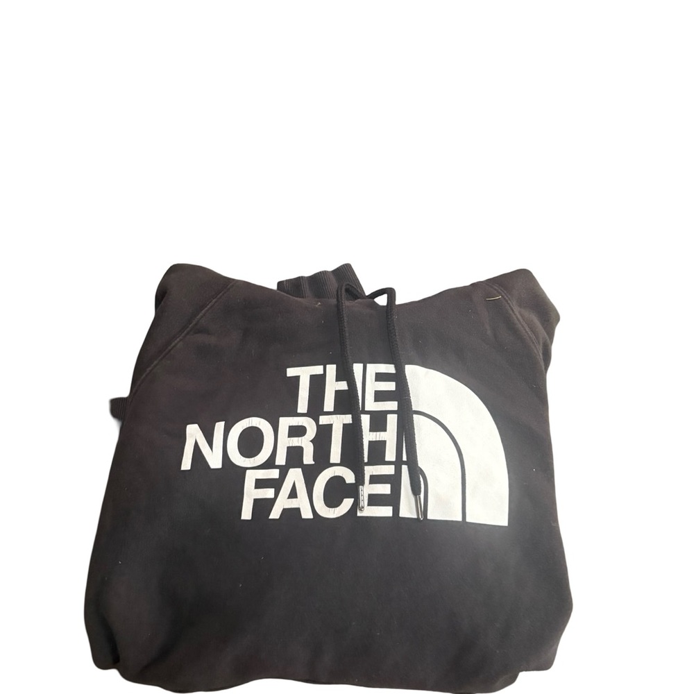 The North Face Black Pullover with White Logo